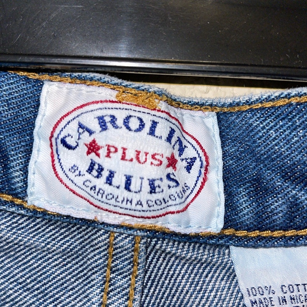 3/$15. Bundle sale! Carolina Blues Women's Denim Blue Jeans Sz 22W - Picture 6 of 16